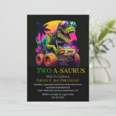 ディノモンスタートラックパーティの招待状 招待状 (スタンド正面)