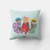 ディノランチフレンズデザイン クッション (裏面)