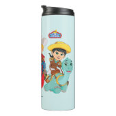 ディノランチフレンズデザイン タンブラー (回転右)