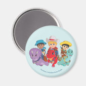 ディノランチフレンズデザイン マグネット (正面/裏面)