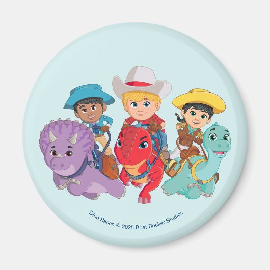 ディノランチフレンズデザイン マグネット (正面)