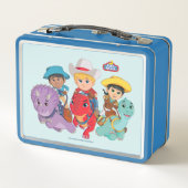 ディノランチフレンズデザイン メタルランチボックス (裏面)