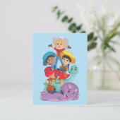 ディノランチフレンズ ポストカード (スタンド正面)