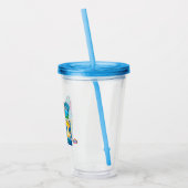 ディノランチ | おもしろいとカラフル恐竜 アクリルタンブラー (左)