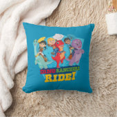 ディノランチ | ランチャーに乗れ！ クッション (ブランケット)