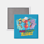 ディノランチ | ランチャーに乗れ！ マグネット (正面/裏面)