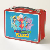 ディノランチ | ランチャーに乗れ! メタルランチボックス (裏面)