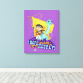 ディノランチ | 最小とクローバー キャンバスプリント (インサイチュ (ウッドフロア))