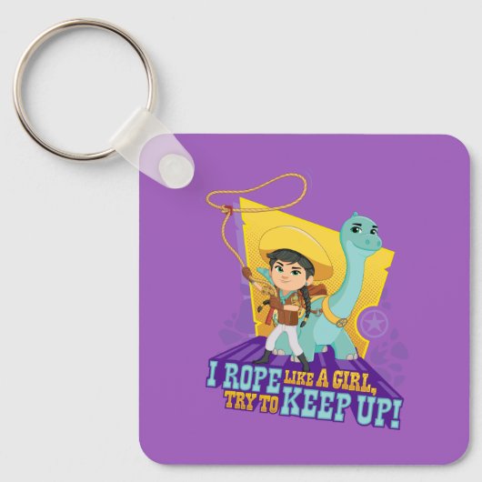 ディノランチ | 最小とクローバー キーホルダー (正面)