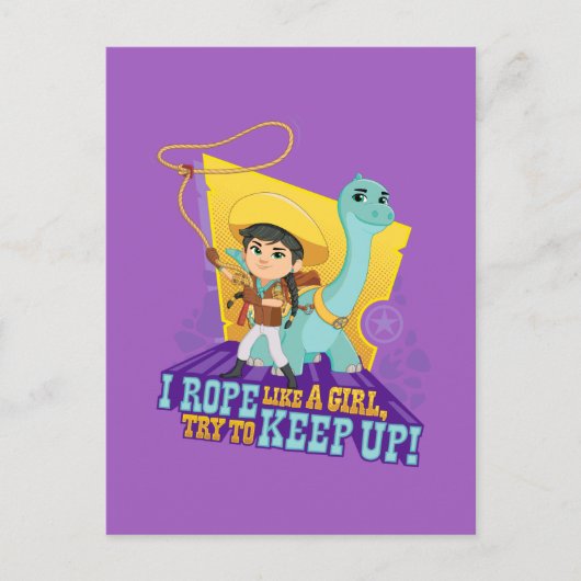 ディノランチ | 最小とクローバー ポストカード (正面)