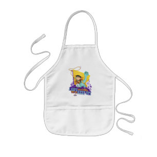 ディノランチ 最小とクローバー 子供用エプロン