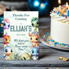 ディノロアサンキュー 招待状