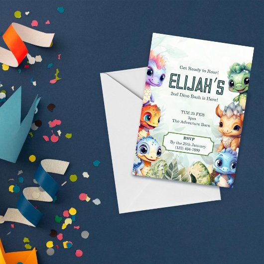 ディノロア2ndバースデーバッシュ 招待状