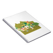 ディノロア - 子供のアート for CHOC ノートブック (右側)