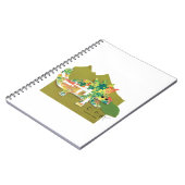 ディノロア - 子供のアート for CHOC ノートブック (左側)