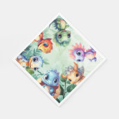 ディノロール誕生日バッシュ スタンダードランチョンナプキン (角)