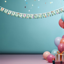 ディノロール誕生日バッシュ バンティングフラッグ