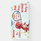 ディノロール誕生日パーティー 横断幕 (縦)