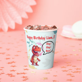 ディノロール誕生日パーティー 紙コップ