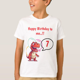 ディノロール誕生日パーティー Tシャツ