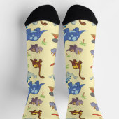 ディノワールドクルーソックス ソックス (上部)