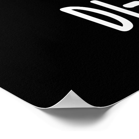 ディノーズサウルドおもしろいランプンダークBG ポスター (角)