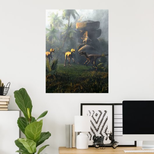 ディノ島 ポスター (ホームオフィス)