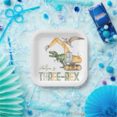 ディノ建築スリーレックス紙プレート ペーパープレート (パーティー)