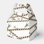 ディノ建築パーティーの好意ボックス フェイバーボックス (裏面サイド)