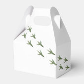 ディノ建築パーティーの好意ボックス フェイバーボックス (裏面サイド)