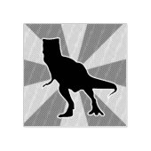 ディノ怒スが好きの恐竜Tレックス子供へ ラバースタンプ (インプリント)