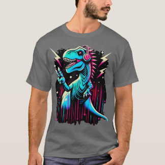 ディノ愛の平和なTRex古生物恐竜 Tシャツ