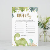 ディノ推測おむつバッグゲーム (スタンド正面)