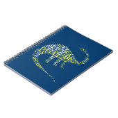 ディノ文字 ノートブック (左側)