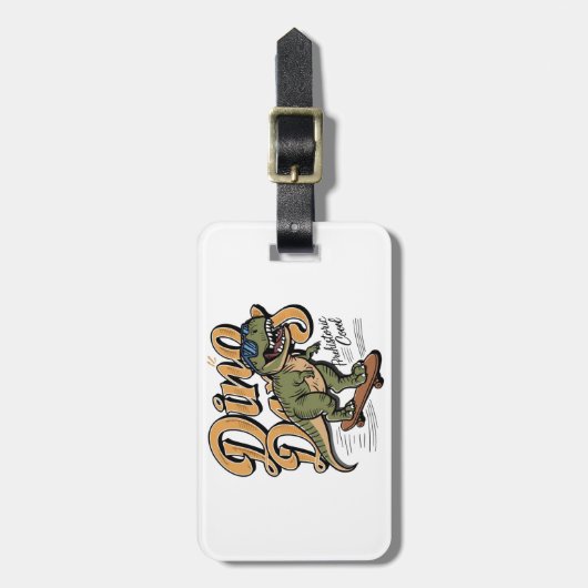 ディノ日 ラゲッジタグ (正面縦)