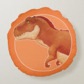 ディノ枕 ラウンドクッション (裏面)