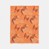 ディノ毛布 フリースブランケット (正面)