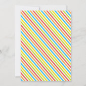 ディノ誕生日の招待状、恐竜招待状 招待状 (裏面)