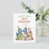 ディノ誕生日バッシュ ポストカード (スタンド正面)