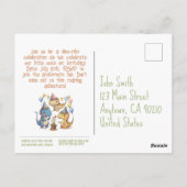 ディノ誕生日バッシュ ポストカード (裏面)