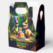 ディノ4つの恐竜の誕生日パーティーはテンプレートを好む フェイバーボックス (オープン)