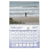 ディノ・カレンダー カレンダー (2月 2027)