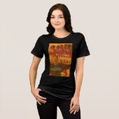 ディノ・クリスマス・クワイアTシャツ限定版  トライブレンドＴシャツ (正面全面)