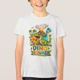 ディノ・スクワッド火山 トライブレンドＴシャツ