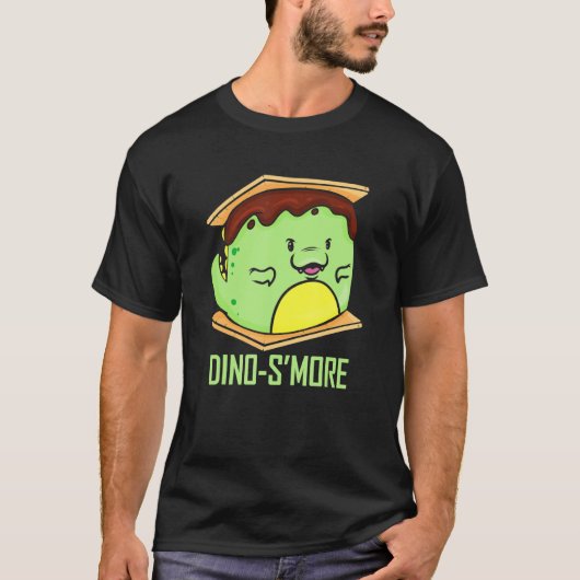 ディノ・スモアのレックス・マーシュマロ Tシャツ (正面)