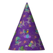 ディノ・ダニ・キッドの誕生日パーティー恐竜 パーティーハット (左)