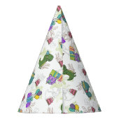 ディノ・ダニ・キッドの誕生日パーティー恐竜 パーティーハット (裏面)