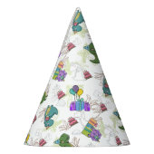 ディノ・ダニ・キッドの誕生日パーティー恐竜 パーティーハット (左)