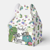 ディノ・ダニ・キッドの誕生日パーティー恐竜 フェイバーボックス (裏面サイド)