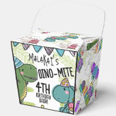 ディノ・ダニ・キッドの誕生日パーティー恐竜 フェイバーボックス (正面)